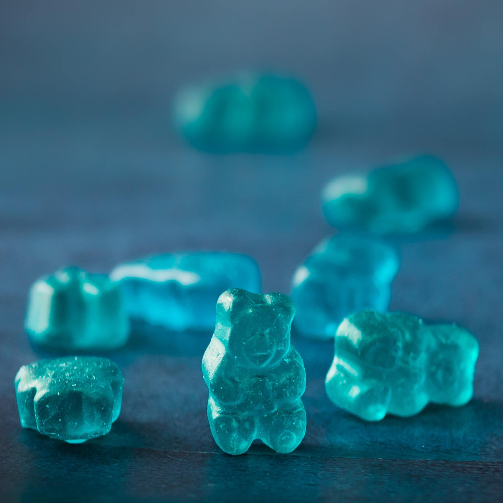 blue gummy bears