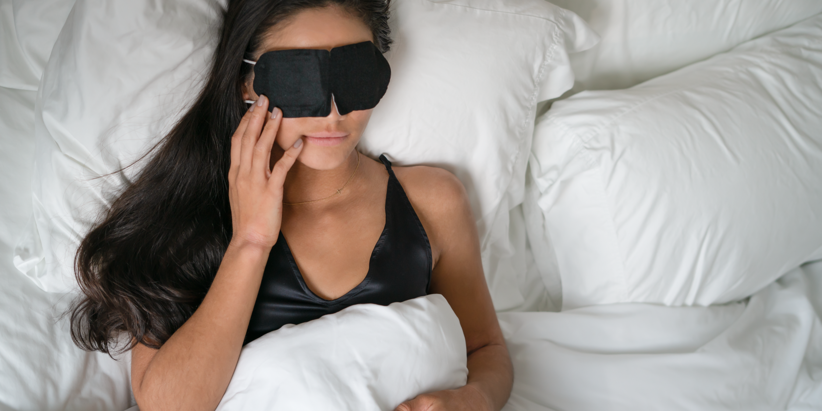 a women with Eye Mask