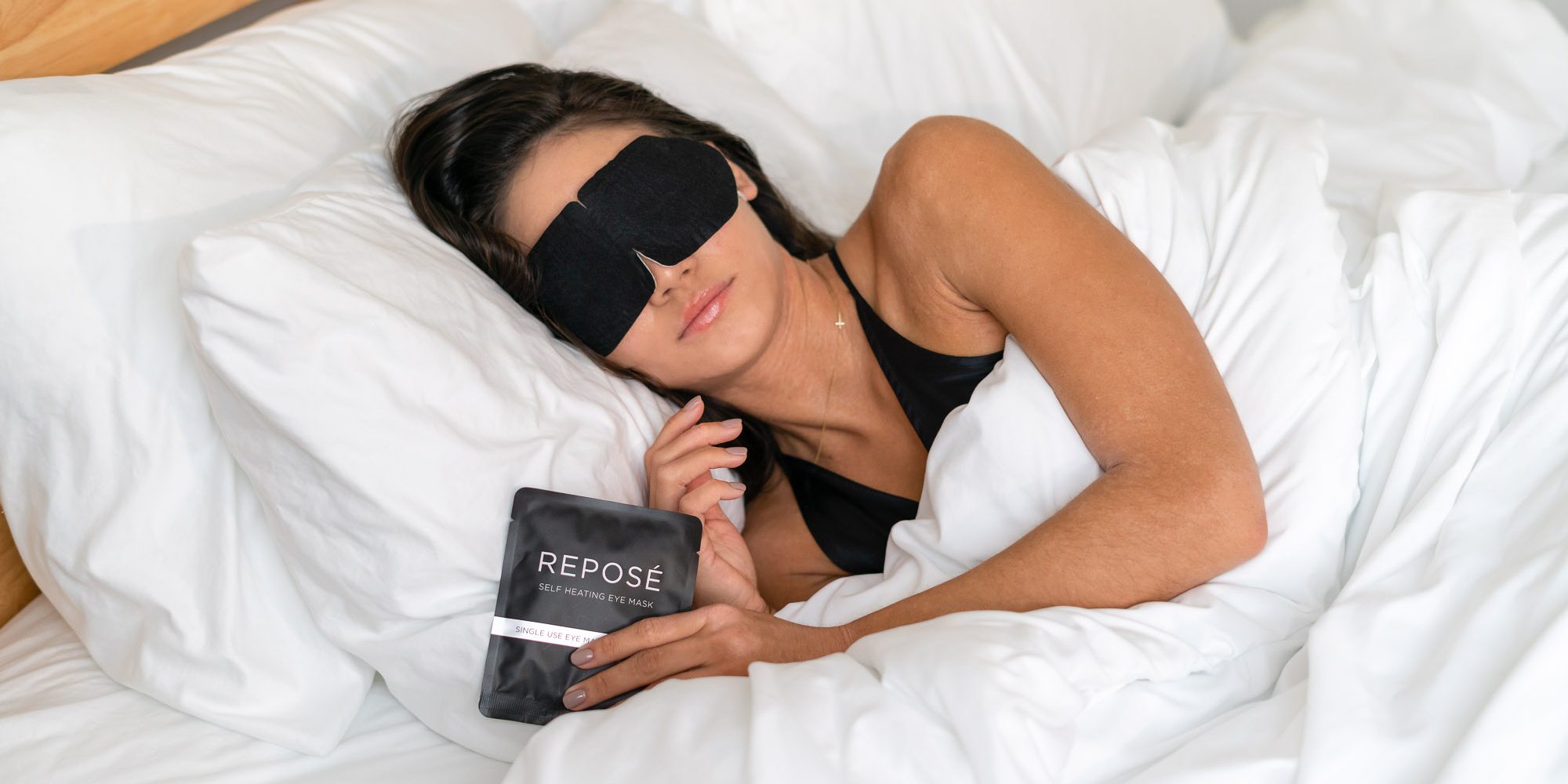 Eye mask to help improve sleep cycle