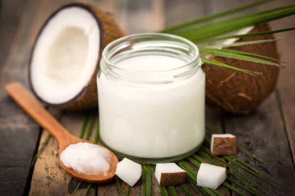 Coconut oil for skin