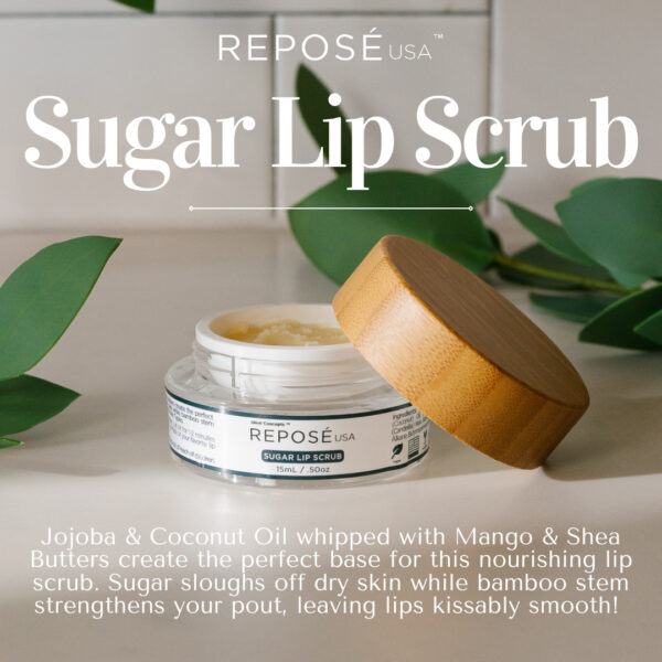 Repose lip scrub